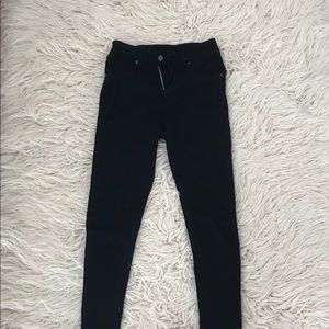 Black carmar denim jeans. Size 24